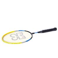 BADMINTONRACKET *** MET KORTE STEEL, 48 CM