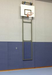 BASKETBALINSTAL. ELEKTR. VERTICAAL 90X120/15 CM