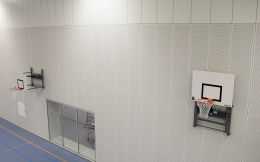 Basketbalinstallatie Elektrisch Ophijsbaar 90 x 120 / 100 cm