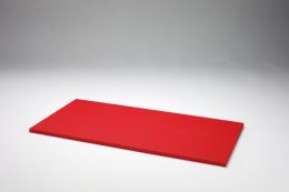 JUDOMAT "STANDAARD", ROOD, 200 X 100 X 4 CM