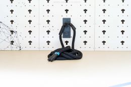ADAPTER MET LUS (STAAL), KLEUR ANTRACIET