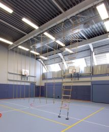 Touwladder t.b.v. klimtouwinstallatie, lengte 490cm