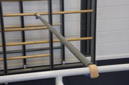 DUIKELSTANG, METAAL LENGTE 206 CM