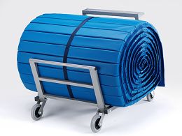 LANGE TURNMAT "SUPERLIGHT", AFM. 10 X 1,2 M