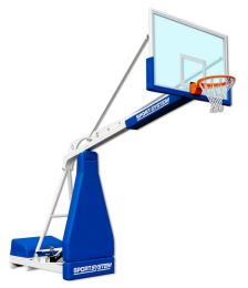 BASKETBALTOREN F.I.B.A. 105 X180/225-E GEMONTEERD