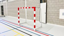 MINI HANDBALDOEL (H) MET INKLAPBARE ZIJBEUGELS