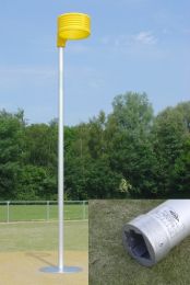 KORFBALPAAL IKF ALU 250 TBV SCHOTELVOET METAAL