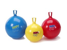SKIPPYBAL "GYMNIC HOP" Ø 45 CM, GEEL