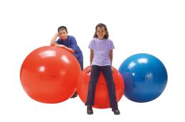 SPEELBAL "GYMNIC", Ø 120 CM, ROOD