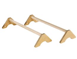 SET 2 HANDSTANDKLOSSEN, LENGTE 80 CM REF 3987