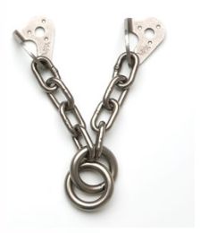 ZEKERINGSPUNT T.B.V. KLIMSPORT top ketting