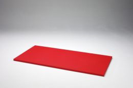 JUDOMAT "STANDAARD", ROOD, 200 X 100 X 4 CM