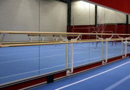 BALLETBARRE STEUN 2-VOUDIG, WAND ONDER SPIEGEL