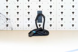 ADAPTER MET LUS (STAAL), KLEUR ANTRACIET